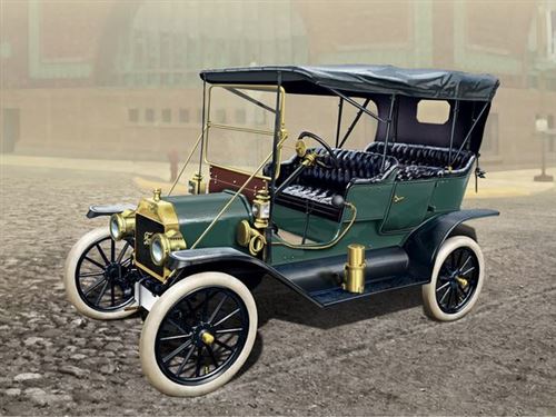 Model T 1911 Touring American Passenger Car- 1:24e - Icm