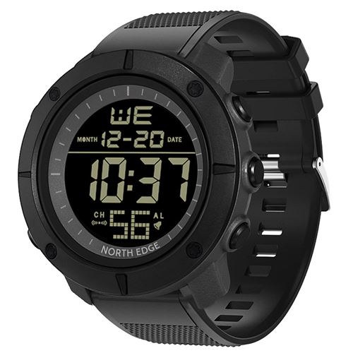 Non Communiqué Noir North Edge Tank Montre Intelligente Pour Sports De Plein Air