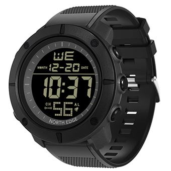 NORTH EDGE TANK Montre intelligente pour sports de plein air Noir - 1