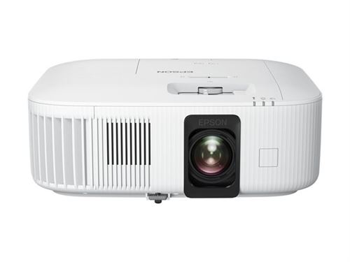 Epson Eh-Tw6250 - Projecteur 3Lcd - 2800 Lumens (Blanc) - 2800 Lumens (Couleur) - 3840 X 2160 (3 X 1920 X 1080) - 16:9 - 4K - Sans Fil 802.11Ac - Blanc Et Noir - Android Tv