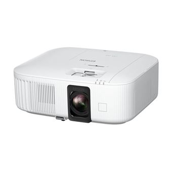 Epson EH-TW6250 - Projecteur 3LCD - 2800 lumens (blanc) - 2800 lumens (couleur) - 16:9 - 4K - sans fil 802.11ac - blanc et noir - Android TV