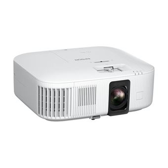 Epson EH-TW6250 - Projecteur 3LCD - 2800 lumens (blanc) - 2800 lumens (couleur) - 16:9 - 4K - sans fil 802.11ac - blanc et noir - Android TV