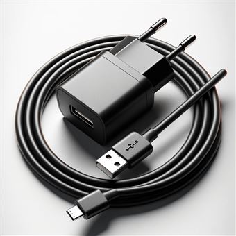 Mobile-Laden Set De Charge 2100mA Pour Kobo Libra H20 - Chargeur USB + Câble Micro-USB - 100-240V