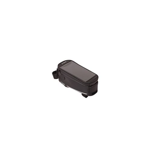 Sacoche velo cadre zefal z console pack t2 noir sur tube horizontal porte smartphone (1.3l