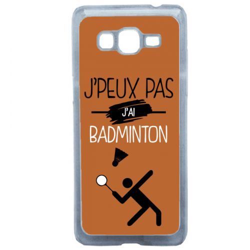 Coque transparente galaxy grand prime j peux pas j ai badminton 8