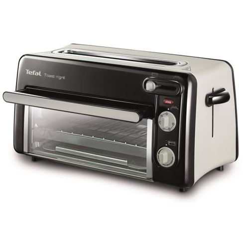 Grille-pain Tefal Toast'n Grill TL600830 1300 W Noir et Gris