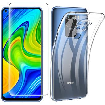 Pack Accessoires Xiaomi Redmi Note 9 : Coque Silicone Souple + 2 Verres Trempés - Little Boutik