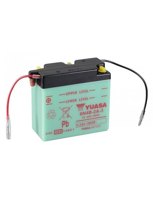 Batterie YUASA 6N4B-2A-3 conventionnelle