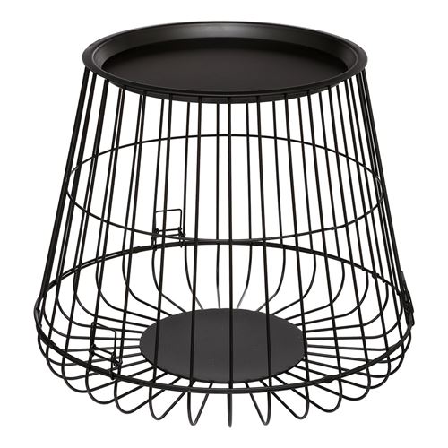 Paris prix - table d'appoint design 'roni' 52cm noir