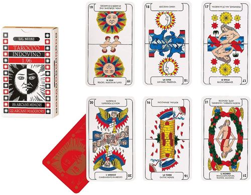 Dal Negro cartes de tarot Tarot Indovino 1:96 78-part