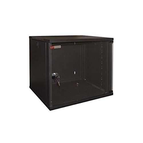 PW WP WPN-RWA-09604-B étagère Rack monté sur Le Mur 9U Noir - Étagères (Rack monté sur Le Mur, 9U, 50 kg, Noir, 48,3 cm (19), 540 mm)