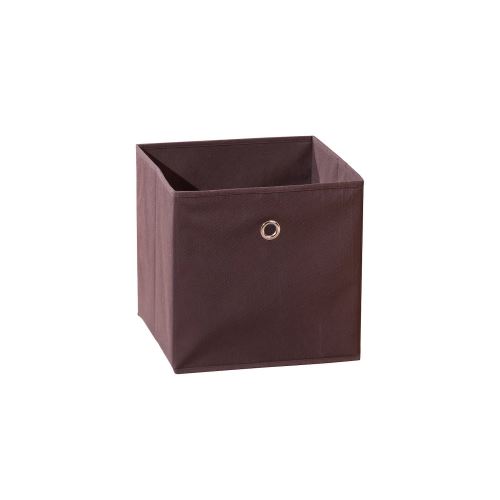 Paris Prix - Boîte De Rangement Pliable kase 32cm Marron