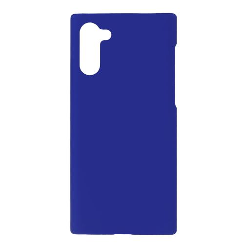Coque en TPU revêtement rigide brillant bleu foncé pour votre Samsung Galaxy Note 10