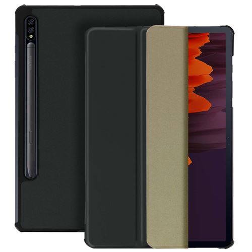 Avizar Housse Pour Samsung Galaxy Tab S7 11.0 et Tab S8 Support Vidéo et Clavier Design Fin Noir