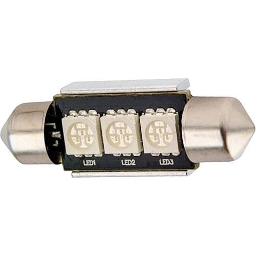 Evo Formance lampe automatique C5W LED SMD 36 mm 12 V 2,5 W bleu par pièce