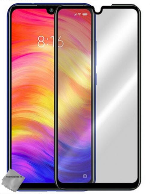 Film de protection verre trempe incurve integral pour Xiaomi Redmi 7 - NOIR