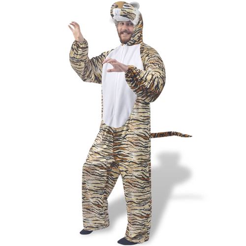 vidaXL Costume de carnaval Tigre XL-XXL