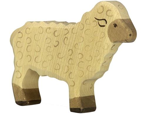 Figurine en bois Mouton HOLZTIGER
