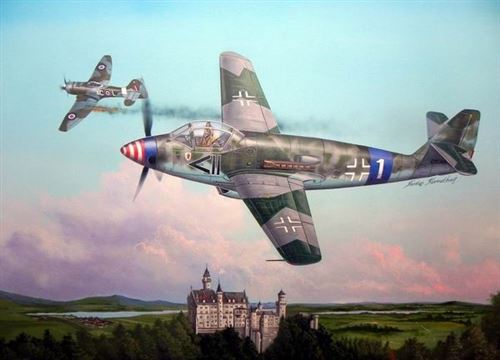 Inconnu German Messerschmitt Me509 Fighter - 1:48E - Trumpeter - Image 1