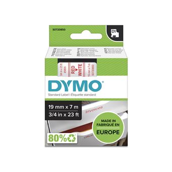 DYMO D1 - bande d'étiquettes - 1 rouleau(x), Accessoire Musique  Électronique et DJ, à la Fnac