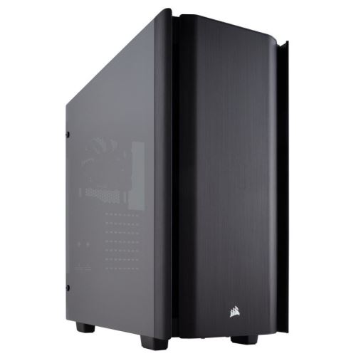 CORSAIR Obsidian Series 500D - Tour - ATX - panneau latéral fenêtré (verre) - pas d'alimentation (ATX) - noir - USB/Audio