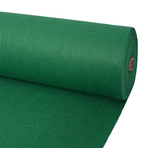 vidaXL Tapis pour exposition 1 x 12 m vert