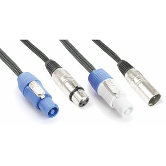 Power Dynamics PD Connex XLR Naar Jack Kabel – 2x Male Naar 2x 6.35mm – 1.5 Meter