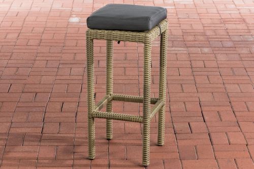 Tabouret de bar pour Jardin Alia 5 mm , Nature/Anthracite