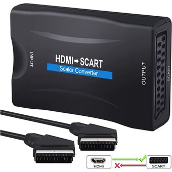 Unotec Convertisseur HDMI Vers Péritel 900131228 Noir