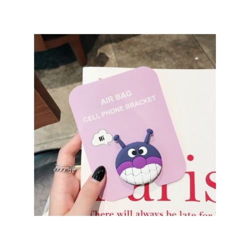 Support de téléphone mignon de bande dessinée universelle Garçon bactérien