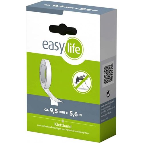 Easy Life - Bande auto-agrippante pour toile moustiquaire
