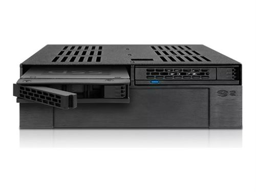 Icy Dock MB322SP-B ExpressCage SAS/SATA Rack pour disque dur mobile Noir