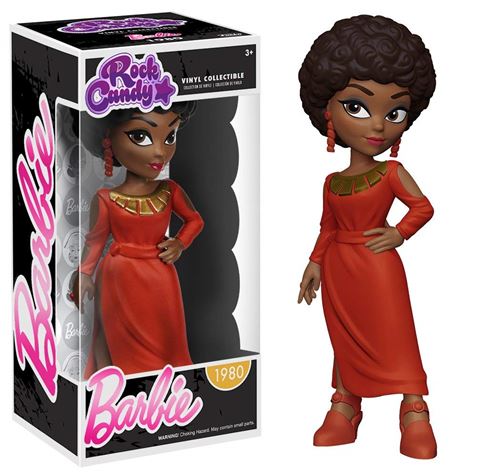 FunKo - Figurine Rock Candy Barbie 1980 Afro, 9095