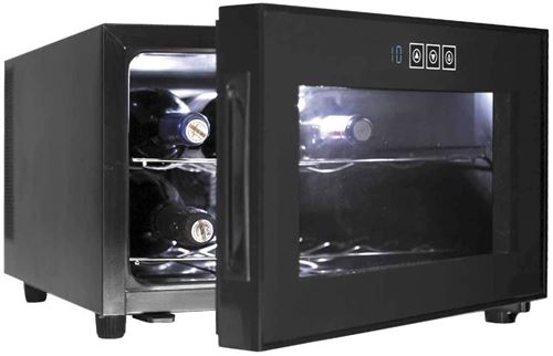 Cave à vin 8 bouteilles black line 50w 23liters- Lacor 69187