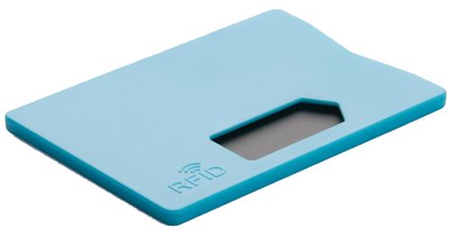 XD Collection porte-cartes anti écrémage 8,5 cm bleu