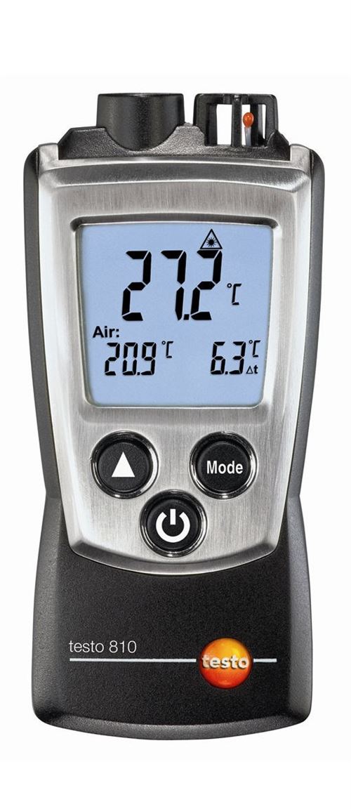 Testo Thermomètre Infrarouge Et D'ambiance De Poche - 810 - Prix Net