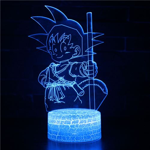 Stack Lampe 3D Tactile Veilleuses Enfant 7 Couleurs Avec Telecommande - Dragon Ball #81