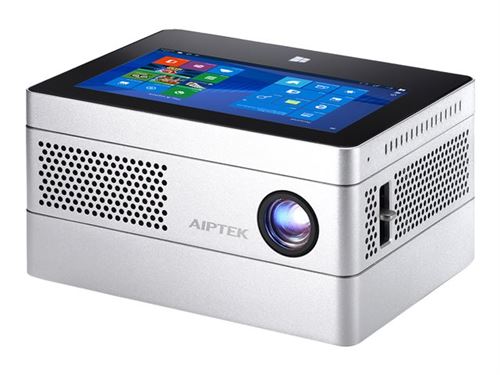 Aiptek iBeamBLOCK L400 Deluxe Projecteur empilable Argent