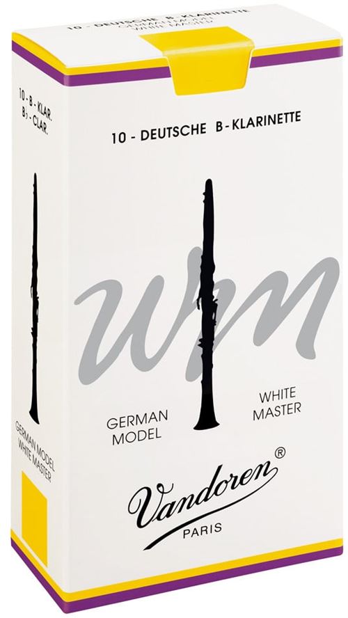 Vandoren White Master 1.5 - Clar Allemande Anches Clarinette Allemande - Image 1