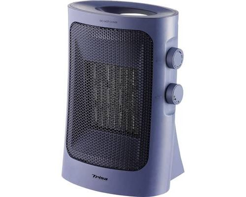 Radiateur soufflant céramique trisa vario heater 230 v 1000 w, 1500 w gris-bleu 9352.1112