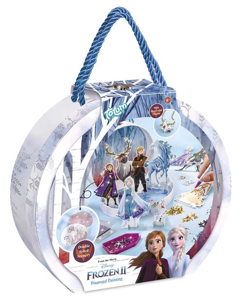 Totum kit de bricolage Frozen 2 Diamond Painting Studio3000 pièces