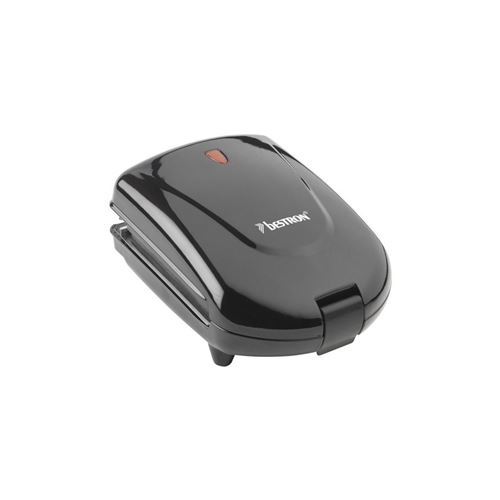 Bestron adm2003z multi-gril compact 3en1 - 3 jeux de plaques - noir