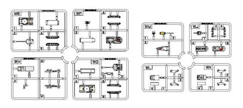 U.s. Marines Armor Accessories - 1:350e - Trumpeter