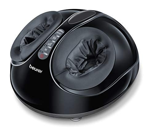 Beurer fm 90 appareil de massage des pieds avec compression dair fonction chaleur, 3 combinaisons de massage shiatsu