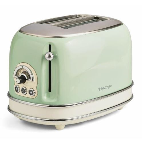 Ariete Vert 155 Vintage - Grille-Pain - 2 Tranche - 2 Emplacements