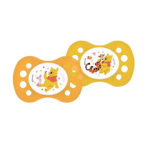 DODIE Sucette anatomique Duo A73 Winnie /Tigrou Porcinet - De 0 a 2 mois - Disney Baby