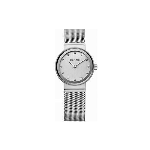 Bering Montre Femme, Mixte 10122-000 Argent, Blanc