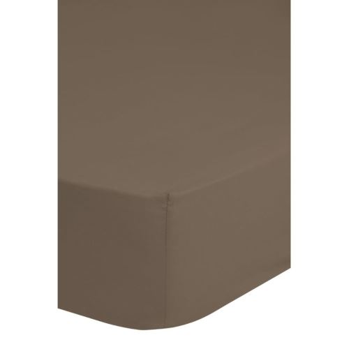 Emotion Drap-housse sans repassage couvre-lit 140 x 200 cm Taupe 0220.86.44