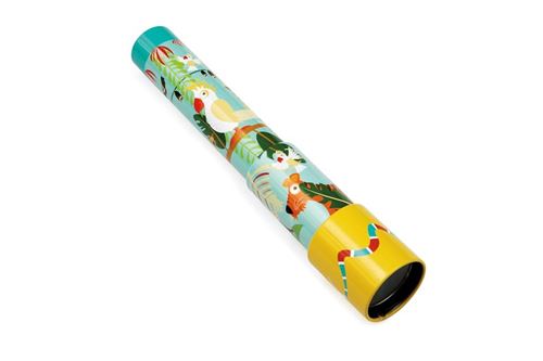 Scratch télescope 18 cm acier vert/jaune