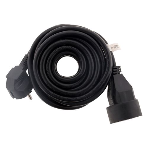 Zenitech Noir - Prolongateur 16A Ho5vv-F 3G1,5Mm² - 5M